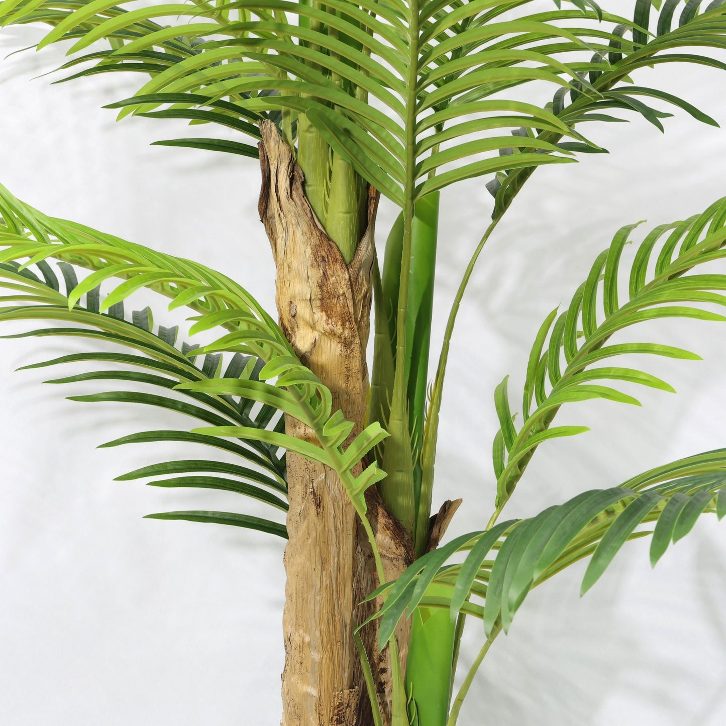 150cm Artificial Plant 3 Stem Areca Palm Artificial Plant UV-Resistant Tropical Plant