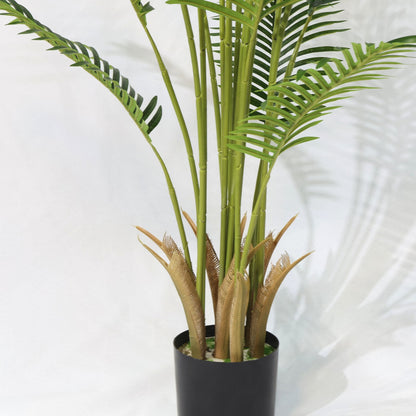 210cm Lush Artificial Areca Palm Plant UV-Resistant 18 leaves Tropical Decor