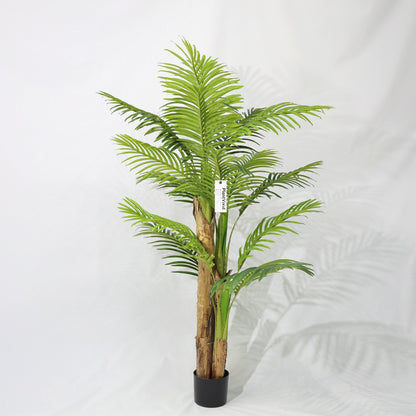 150cm Artificial Plant 3 Stem Areca Palm Artificial Plant UV-Resistant Tropical Plant