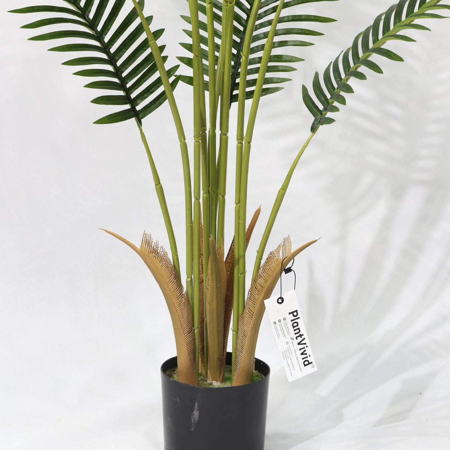 160cm Full Artificial Areca Palm Plant UV-Resistant Indoor Tropical Decor