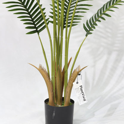 160cm Full Artificial Areca Palm Plant UV-Resistant Indoor Tropical Decor
