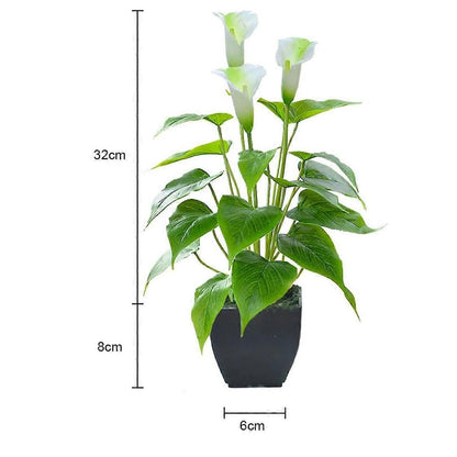 Elegant Calla Lily | 32cm Artificial Potted Plant
