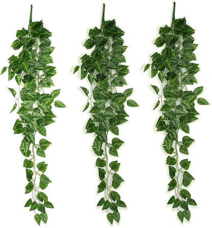 Artificial Plant 3 Pieces Hanging Artificial Plants 90cm Fake