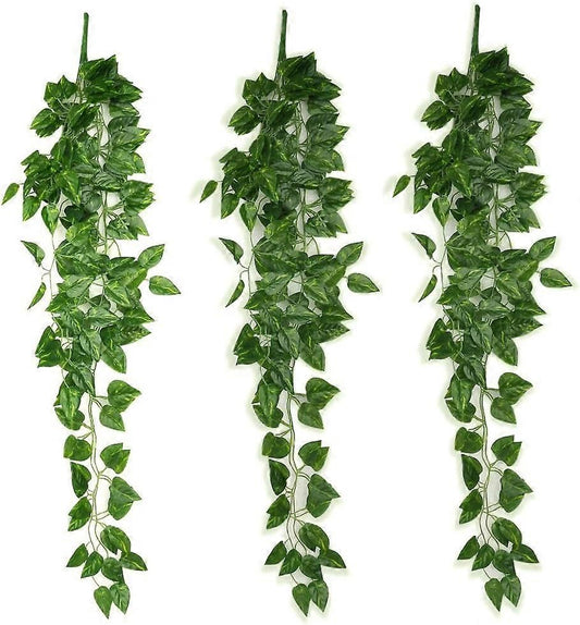 Artificial Plant 3 Pieces Hanging Artificial Plants 90cm Fake